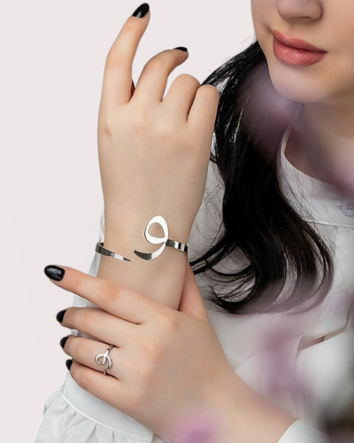 أحدث تصميم اسوارة وخاتم