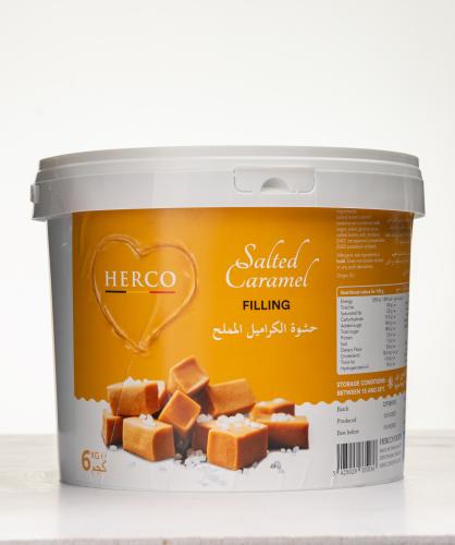 حشوة الكراميل المملح من هيركو -6 كيلو