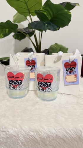 كوب سر النجاح زجاج