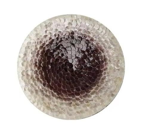 اندر مات صدف قاعدة خشب