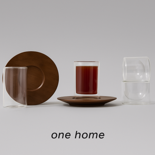 طقم شاي وقهوة ل ٦ اشخاص