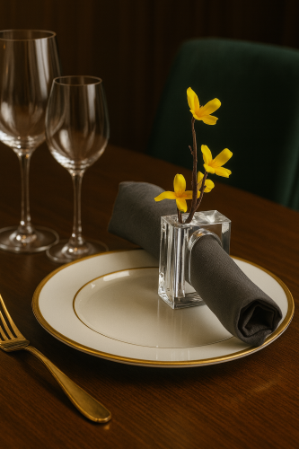 خاتم منديل اكريلينك 12 حبة