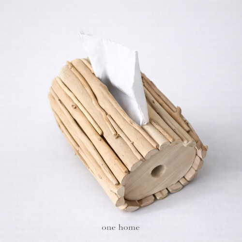 علبة منديل جلد