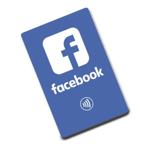 بطاقة NFC فيس بوك