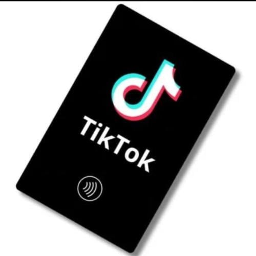 بطاقة NFC تيك توك