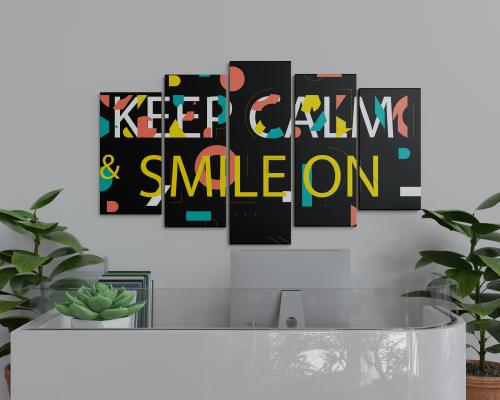 Keep Calm & Smile On