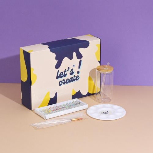 باكيج كوب زجاج - Mason jar package