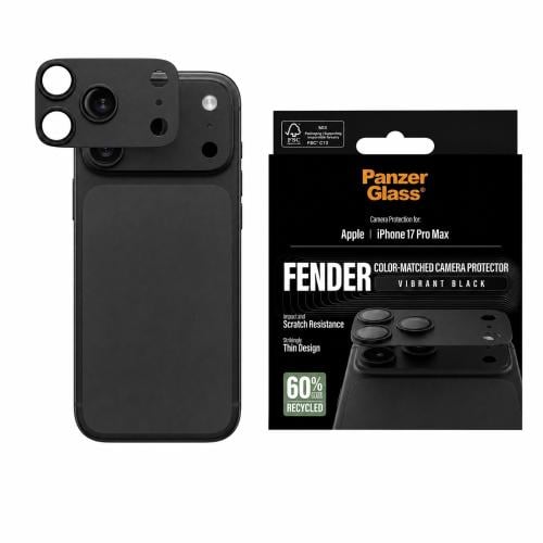حماية كاميرا بانزر جلاس Fender كاملة ايفون 17 برو...
