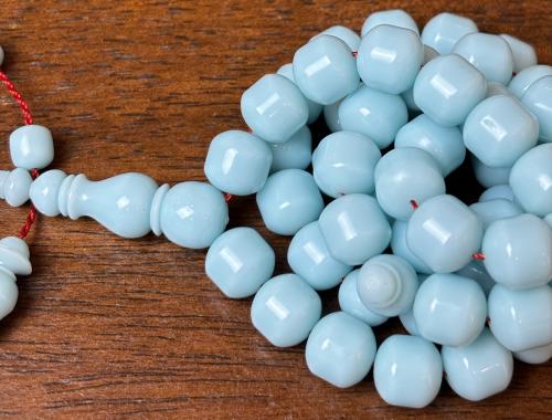 بولنج تفاحي ازرق/بيبي بلو