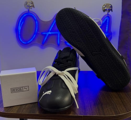 حذاء بوما روزي سبيد كات PUMA Speedcat - أبيض وأسود