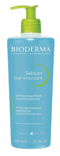 جل سيبيوم الرغوي لتنقية البشرة أزرق 500ملليلتر