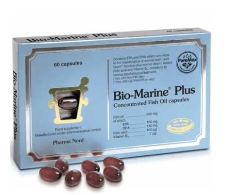 بيو مارين اوميجا 3 زيت السمك 60 كبسولة هلامية