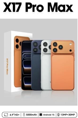 جوال شبيه ايفون 17pro max بدون علامة ابل