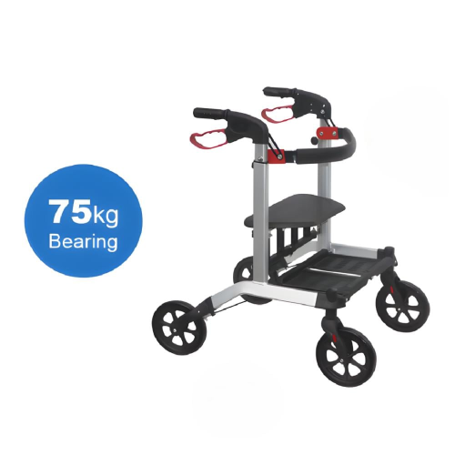 مشاية تسوق مع سلة مطورة لون ذهبي -Kaiyang Medical Walker KY9149L