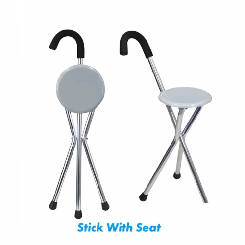 كرسي وعكاز Walking Stick With Seat