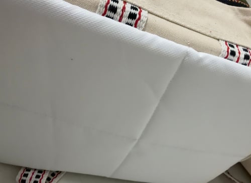 طقم شنطة عزبة لون ابيض