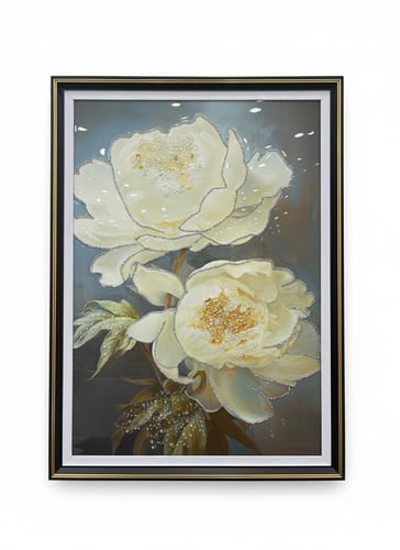 لوحة ورد مقاس 50x70