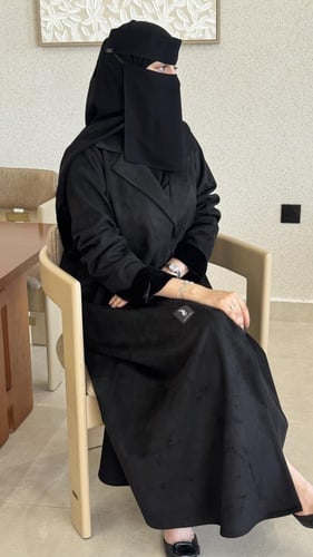 عبايه شتويه قماش شمواه