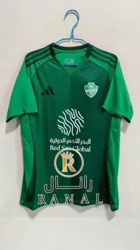 طقم الاهلي السعودي الأساسي الجديد 2025/2026 لون اخضر