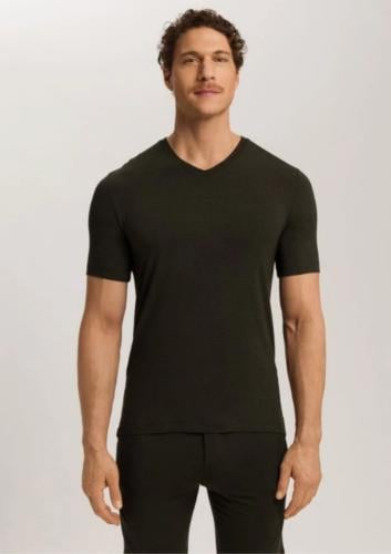 HANRO - S/SLV Shirt V-Neck