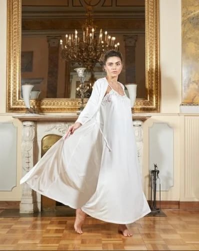 Flora Lastraioli - Jersey Nightgown & Robe