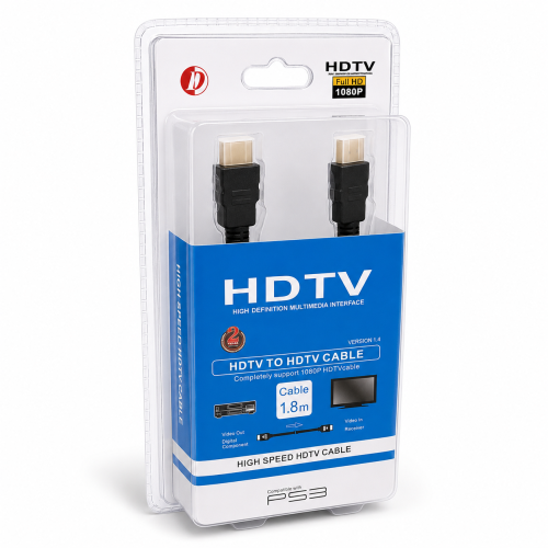 كيبل HDMI قماشي أسود