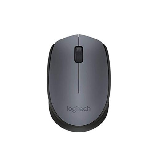 logitech m170 ماوس لاسلكى - رمادي N69654123A