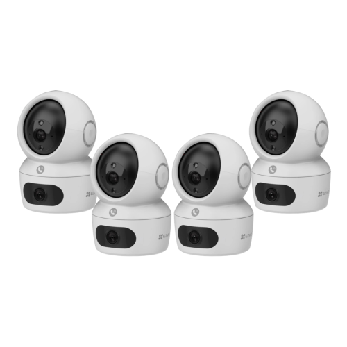 بكج 4 كاميرات EZVIZ H7c Dual داخلية واي فاي 4+4 مي...