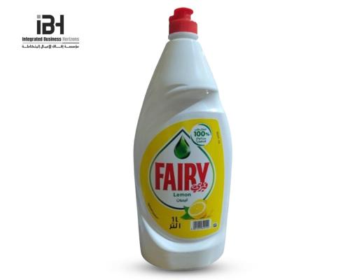 Liquid dishwashing soap Fairy Lemon, 1 liter