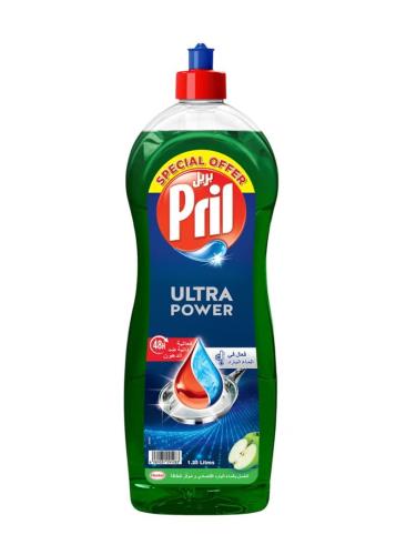 Brill dishwashing liquid, multi-power, apple scent...