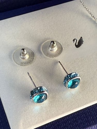 طقم سلسال مع حلق