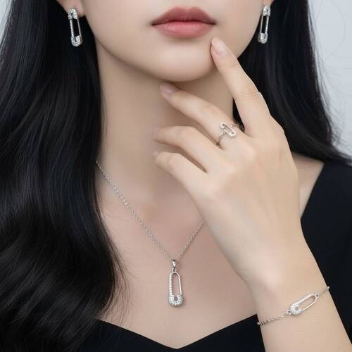 اطقم زيركون ناعم 4 قطع