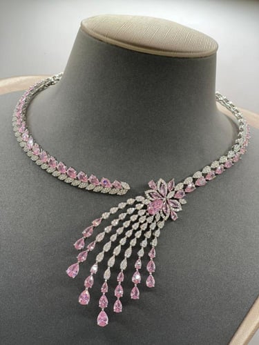 طقم زركون فاخر من أوزون