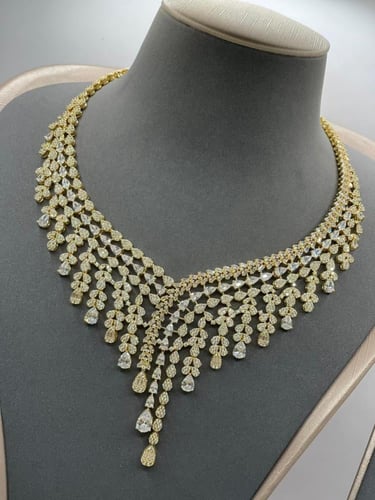 طقم زركون فاخر من أوزون