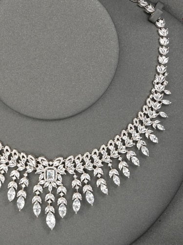 طقم المجوهرات زركون الفاخر من أوزون