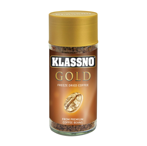 KLASSNO GOLD FREEZE DRIED COFFEE 6x100gm