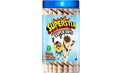 REBISCO SUPERSTIX CHOCO JR. 330G