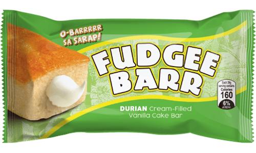 REBISCO FUDGEE BARR DURIAN FLAVOR 10 OUTER x 40GM
