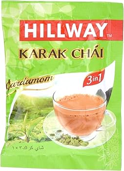 HILLWAY KARAK CHAI 3IN1 CARDAMOM 24pcx18gm