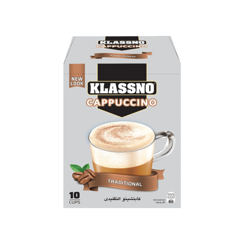 KLASSNO CAPPUCCINO TRADITIONAL 10pcx20gm