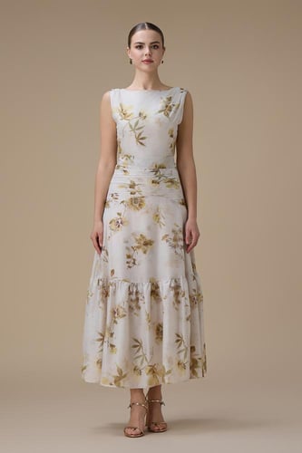 فستان بيج ميدي مورد