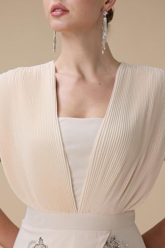 فستان طويل بيج بليسيه