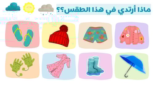 ملف بوروينت تفاعلي - ماذا أرتدي في هذا الطقس