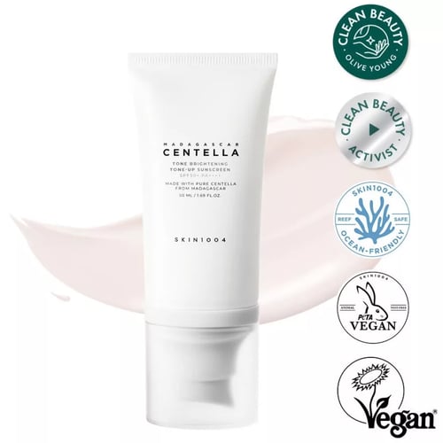 سكين 1004 واقي شمس سنتيلا لتفتيح وتوحيد لون البشرة...