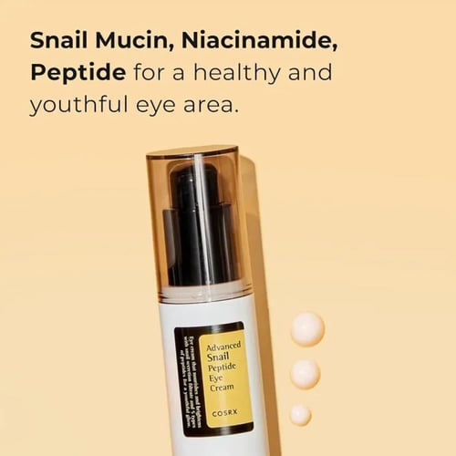 كوسركس كريم متطور للعين بخلاصة الببتيد والحلزون