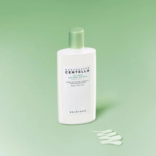 سكين 1004 واقي شمس حليبي مهدئ سنتيلا تي تريك + SPF...