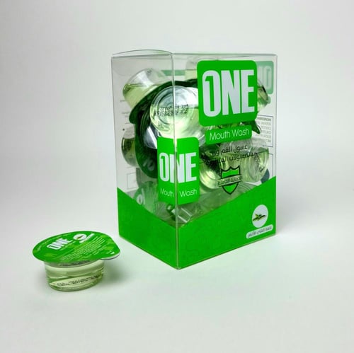 ذا ون تاتش غسول فم بالكبسولات بنكهة الشاي الأخضر