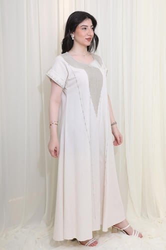 جلابية سكري بتطريز فاخر