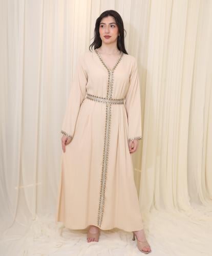 جلابية راقية بكلفة كريستال