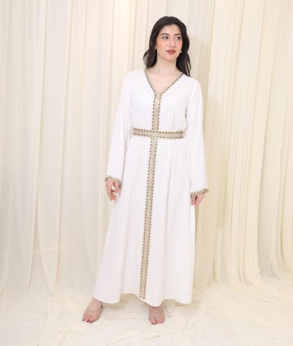 جلابية راقية بكلفة كريستال